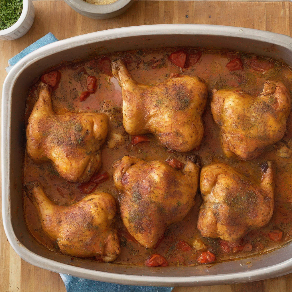 Chili-Oregano Hähnchen aus dem Ofen