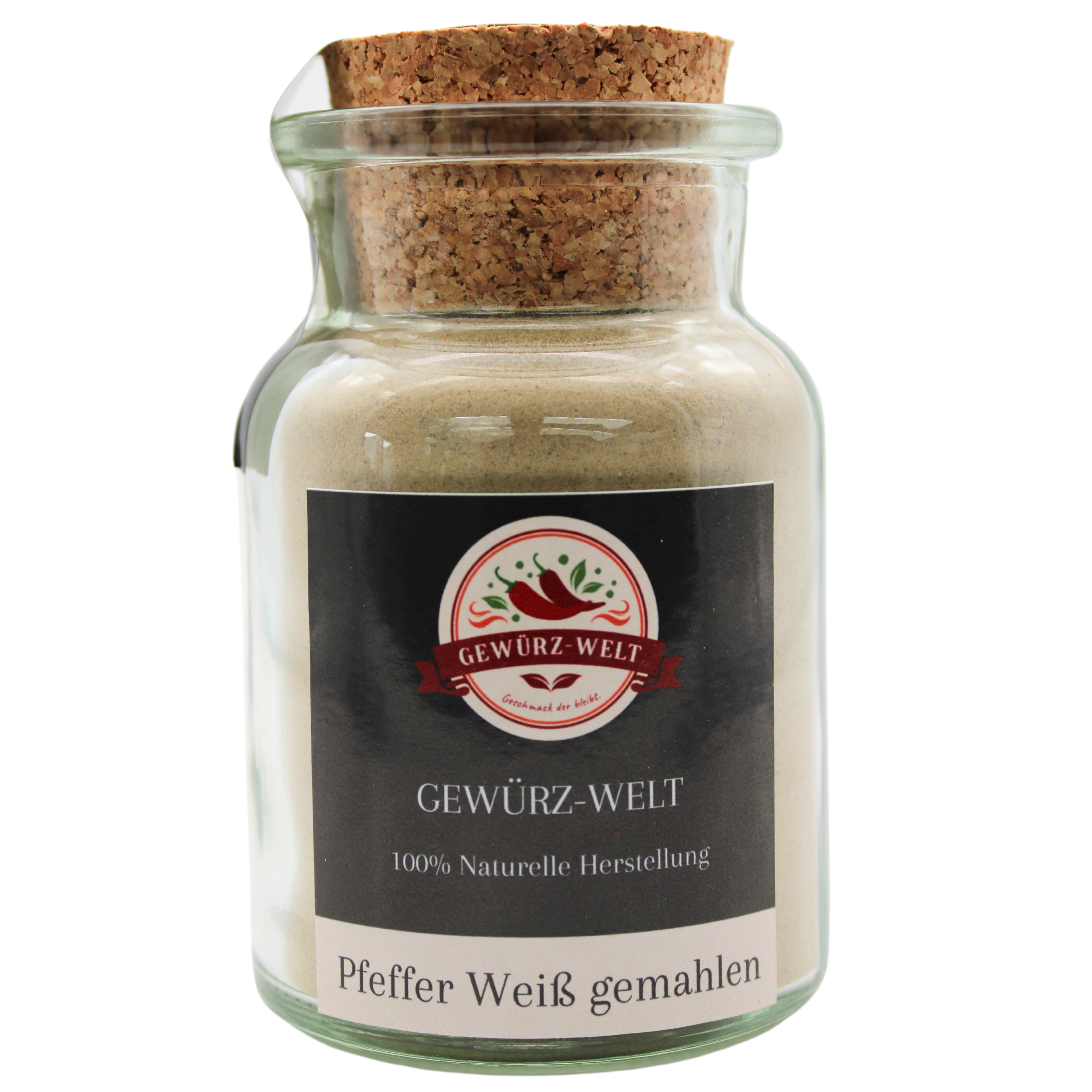 Pfeffer Weiß (gemahlen)